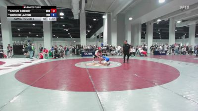 60 lbs Cons. Round 8 - Liston Seibert, Ohio vs Konner Larkin, Valiant Wrestling Club