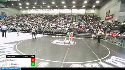 135 lbs Cons. Semi - Hinckley Blanco, Payson vs Sage Ross, Spanish Fork