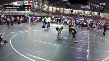 112 lbs Champ. Round 2 - Anselmo DeOllos, Nebraska Elite Wrestling Club vs Cole Shannon, Warrior Wrestling Academy