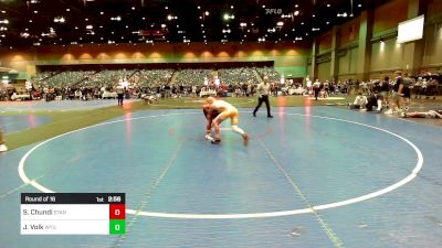 125 lbs Round Of 16 - Suhas Chundi, Stanford vs JORE Volk, Wyoming