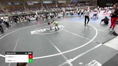 70 lbs Consi Of 8 #2 - Cody Jacox, Bald Eagle WC vs Johnathan Millz, Pomona Elite