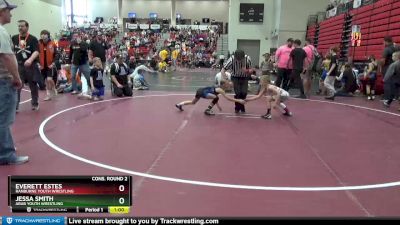 60 lbs Cons. Round 2 - Everett Estes, Ranburne Youth Wrestling vs Jessa Smith, Arab Youth Wrestling