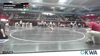 70 lbs Quarterfinal - Cole Pratchard, Raw Wrestling Club vs Rylen Knight, Owasso Takedown Club