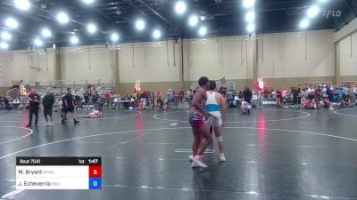 175 lbs Quarterfinal - Mauricio Bryant, Heart And Pride Wrestling Club vs Joshua Echeverria, Reverence Wrestling Club