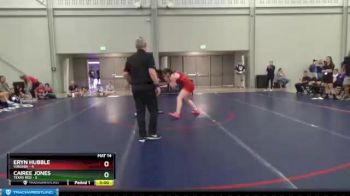 180 lbs 2nd Wrestleback (8 Team) - Eryn Hubble, Virginia vs Cairee Jones, Texas Red