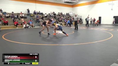 J-9 lbs Semifinal - Tatum Honda, Cascade Wrestling Club vs Hernan Lozano, PACK732