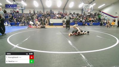 66 lbs Rr Rnd 4 - Tobias Youngblood, Coweta Tiger Wrestling vs Quade Neafus, Raw Wrestling Club