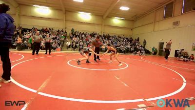 94-110 lbs Rr Rnd 1 - Gabriella Mcfarland, Sallisaw Lady Black Diamonds vs Hayley Bentley, Brushy Wrestling Club