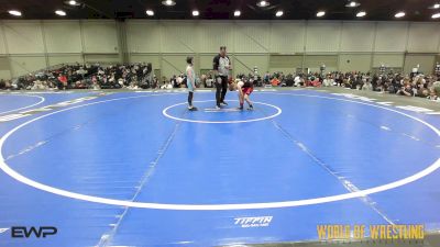 65 lbs Rr Rnd 1 - Jasper Shuemake, Mat Union Misfits 9U 1 vs Wyatt Goodson, Powerhouse Gold 9U