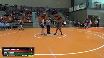 177 lbs Round 3 - Terrell Williams, Columbia vs Sam MacKey, James Clemens HS