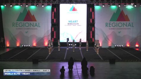 World Elite - Heart [2026 L1.1 Youth - PREP - Small DAY 1] 2026 The Midwest Regional Summit