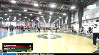 84 lbs Rd# 4- 2:00pm Friday Final Pool - Nicolas Loch, PA Silver vs Korben Collae, PA Blue