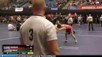 174 lbs Quarterfinal - 7 Stephen Kelle, Southeastern vs 2 Casey Randles, Grand View