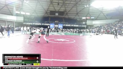 113-120 lbs Round 2 - Connor Budrow, Askeo International Mat Club vs Remington Hewes, South West Washington Wrestling Club