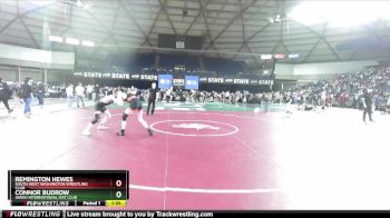 113-120 lbs Round 2 - Connor Budrow, Askeo International Mat Club vs Remington Hewes, South West Washington Wrestling Club