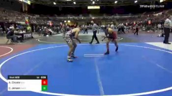 132 lbs Consi Of 32 #2 - Andrew Choate, Idaho Gold vs Carson Jensen, American Falls WC