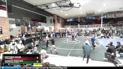 144 lbs Cons. Round 6 - Matthew House, Mt. Spokane vs Gunnar Whitlock, Lewiston High School