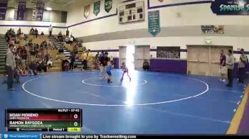 37-42 lbs Round 1 - Ramon Raygoza, Spanish Springs Wrestling Club vs Noah Moreno, Ruby Mountain