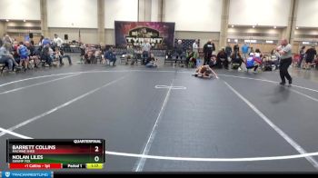 64 lbs Quarterfinal - Nolan Liles, Swamp Fox vs Barrett Collins, Machine Shed