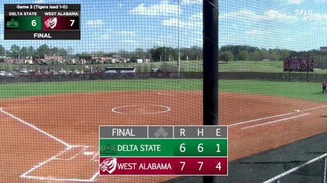 Replay: Delta State vs West Alabama - DH | Mar 22 @ 1 PM