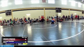 182 lbs Quarterfinal - Vincent Freeman, Midwest Xtreme Wrestling vs Nathan Shafer, Indiana