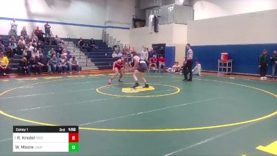 152 lbs Consy 1 - Shawn Hollis, Southmoreland vs Ryan Long, Valley