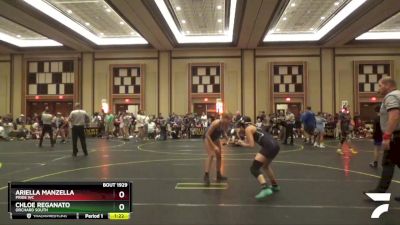 128 lbs Cons. Round 2 - Chloe Reganato, Orchard South vs Ariella Manzella, Pride WC