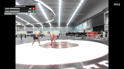 285 lbs Round 1 - Cash Henderson, Cornell vs Alex Semenenko, Brown