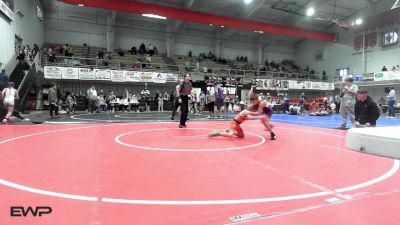 64 lbs Semifinal - Klasen Couch, Vian Wrestling Club vs Patrick Real, Sallisaw Takedown Club