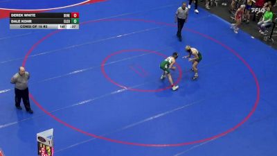 132 lbs Consi Of 16 #2 - Derek White, Donegal vs Dale Kohr, Elco