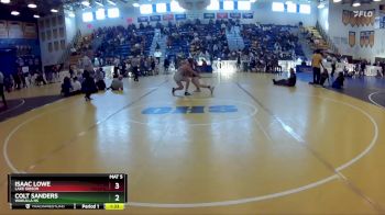 138 Blue Round 2 - Isaac Lowe, Lake Gibson vs Colt Sanders, Wakulla Hs