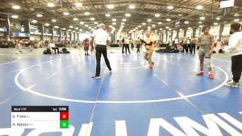 165 lbs Consolation - Enzo Triola, NJ vs Ramierion Roldan, OH