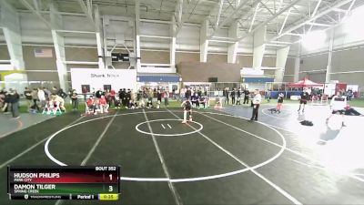 106 lbs Cons. Round 2 - Hudson Philips, Park City vs Damon Tilger, Spring Creek