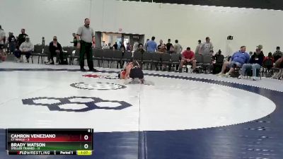 105 lbs Semis & 1st Wrestleback (8 Team) - Camron Veneziano, CT Whale vs Brady Watson, Steller Trained