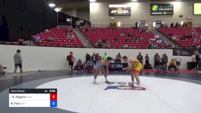 74 kg Cons Semis - Aiden Riggins, Iowa vs Nick Fea, New York