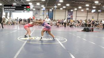 185 lbs Rr Rnd 1 - Mahalia Adams, 5forty Lady Brawlers vs Tatum Bensink, Become The Bull