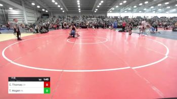 170 lbs Quarterfinal - Carson Thomas, OH vs Talan Hogan, PA