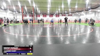 191 lbs Champ. Round 1 - Destiny Marquez, University Of The Cumberlands vs Cassidee Easey, Alma