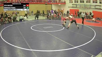 215 lbs Cons. Round 2 - Stiv Dexter, Camas vs Brendan Fonda, White River