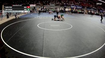 D 1 144 lbs Champ. Round 1 - Ian David, Acadiana vs Jude Fos, Holy Cross