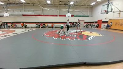 175 lbs Round 2 - Xavier Binns, Lander Middle School vs Cade Slagle, Worland Middle School