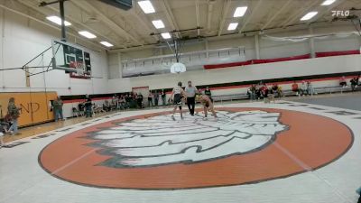 145 lbs Semifinal - Derek Hedges, Rocky Mountain Middle School vs Turner Geis, Worland Middle School