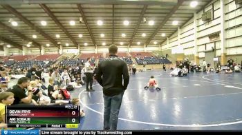 63 lbs Semis & Wb (16 Team) - Devin Frye, Crooks County vs Ari Sobaje, Team Champs