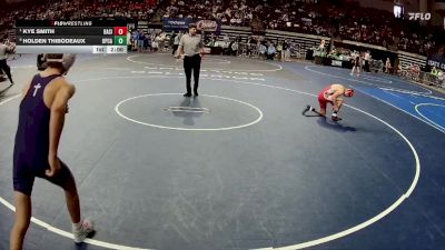 D 3 120 lbs Quarterfinal - Kye Smith, Basile vs Holden Thibodeaux, Opelousas Catholic