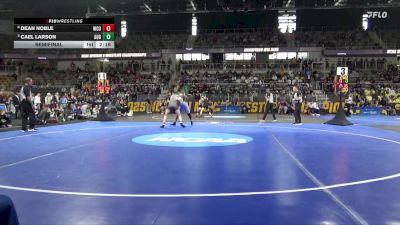 149 lbs Semifinal - Dean Noble, Western Colo. vs Cael Larson, Augustana (SD)