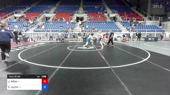 152 lbs Cons 32 #2 - Jaxon Miller, Iowa vs Everett Joyce, Kansas