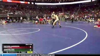3 lbs Cons. Round 1 - Dawson Fish, Dubuque Hempstead vs Xayvion Anderson, Marshalltown