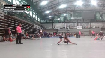 52-57 lbs Round 2 - Eleanor Idzik, P3 Warrior Wrestling Academy vs Bailey Winch, Thoroughbred Wrestling Academy