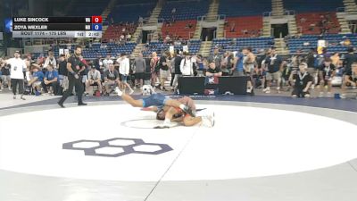175 lbs Cons. Rd Of 64 - Luke Sincock, Washington vs Zoya Wexler, Maryland