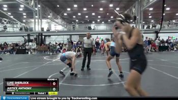 126 lbs Round 4 (10 Team) - Justice Anthony, Patriots vs Luke Sherlock, Triumph